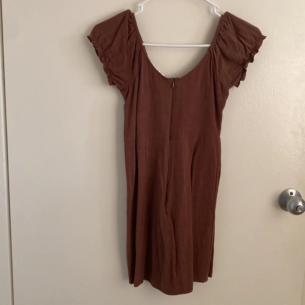 LA Hearts Brown Dress, XS - Picture 4 of 6
